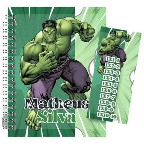 Arquivo Digital Volta Às Aulas Pack Hulk