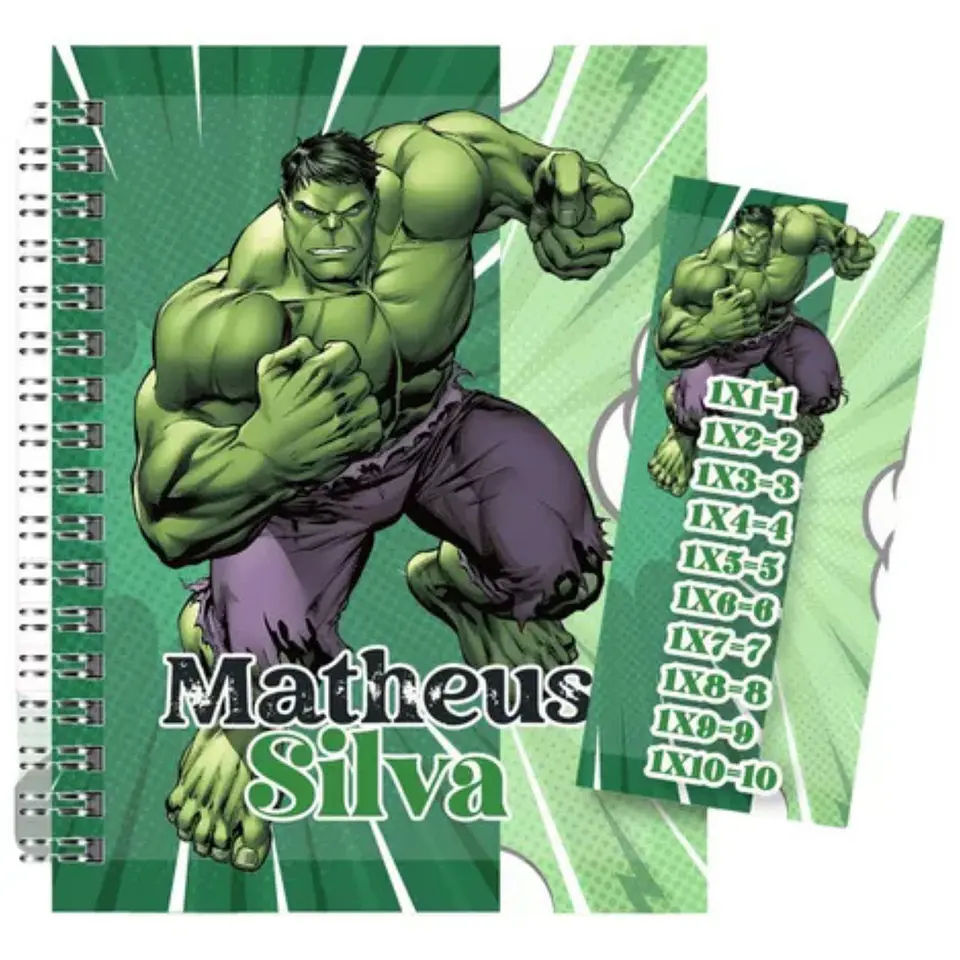 Arquivo Digital Volta Às Aulas Pack Hulk 1