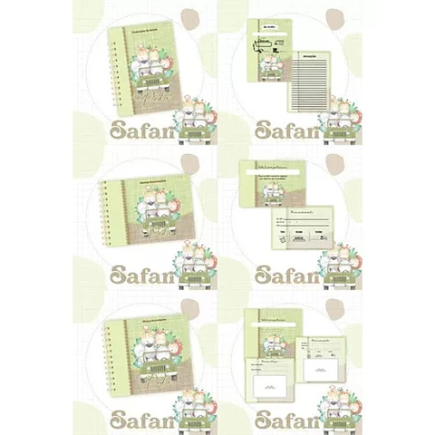 Arquivo Digital Encadernação Baby Safari