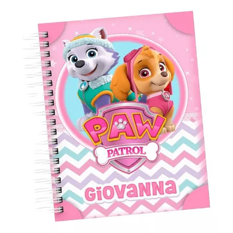 Arquivo Digital Combo Voltas Ás Aulas Patrulha Canina Rosa