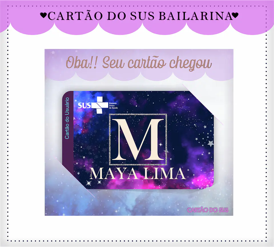 Arquivo Digital Caderneta e Cartão do Sus Galáxia 3