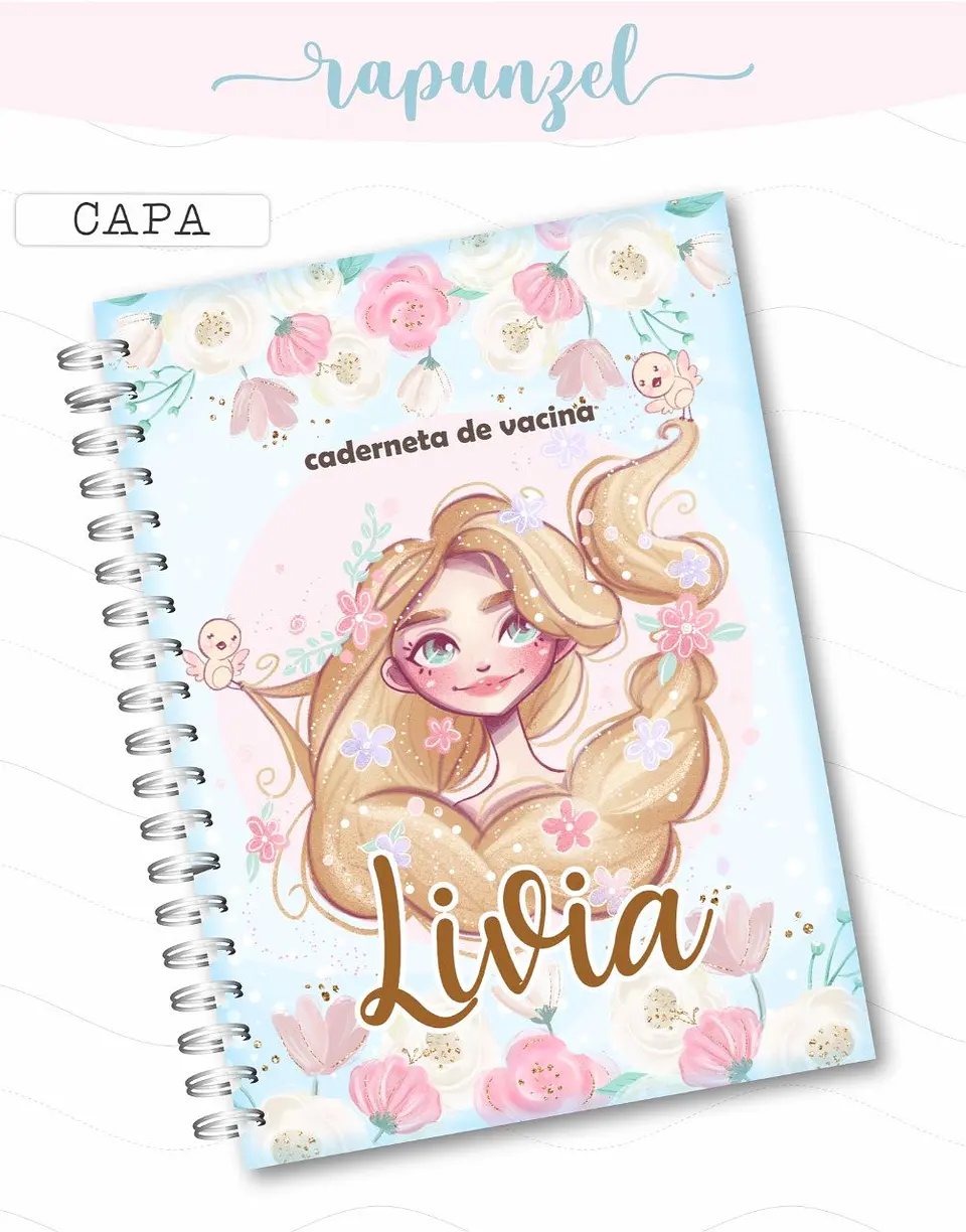Arquivo Digital Caderneta e Cartão do Sus Rapunzel 1