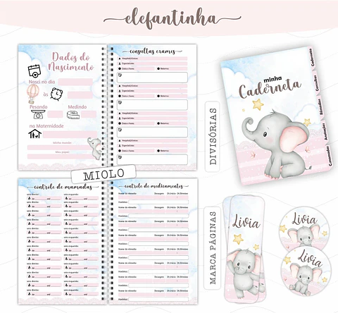 Arquivo Digital Caderneta e Cartão do Sus Elefantinha