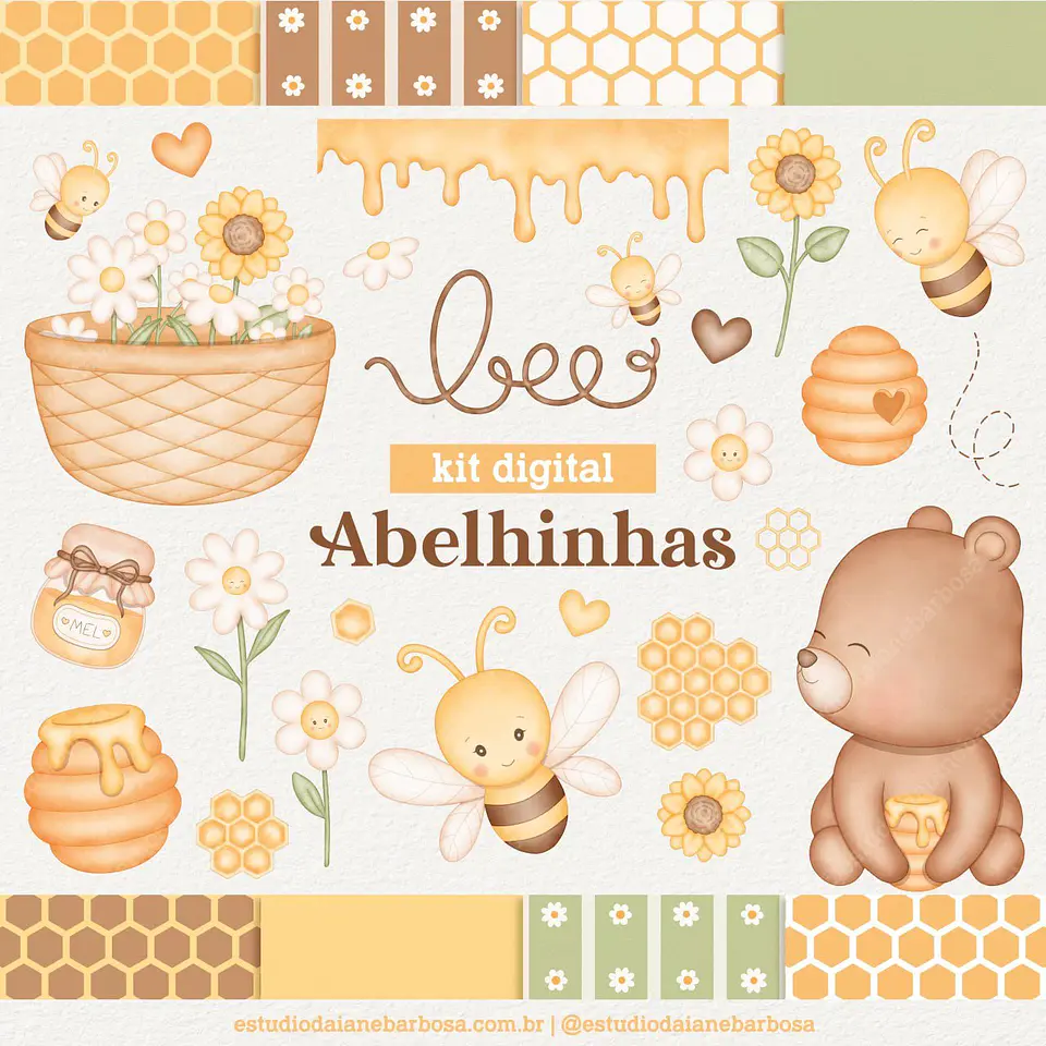 Kit Digital Abelhinhas 1
