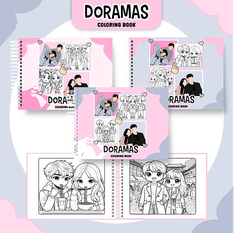 Livro de Colorir DORAMAS