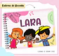 Arquivo de Corte Etiqueta Escolar e Encadernação Volta às Aulas Três Palavrinhas Menina - Thumbnail 6