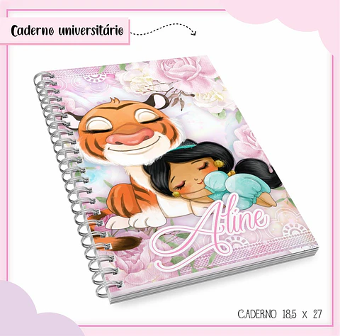 Arquivo de Corte Etiqueta Escolar e Encadernação Volta às Aulas Princesas Cute