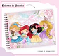 Arquivo de Corte Etiqueta Escolar e Encadernação Volta às Aulas Princesas Cute - Thumbnail 6