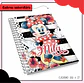 Arquivo de Corte Etiqueta Escolar e Encadernação Volta às Aulas Minnie Vermelha - Thumbnail 2