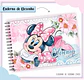 Arquivo de Corte Etiqueta Escolar e Encadernação Volta às Aulas Minnie Rosa - Thumbnail 6
