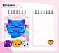 Arquivo de Corte Etiqueta Escolar e Encadernação Volta às Aulas Bolofofos Menina - Thumbnail 7