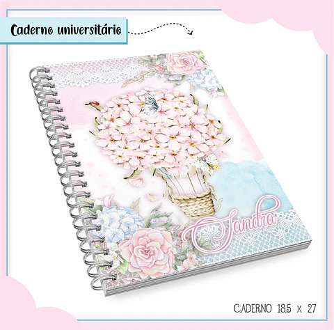 Arquivo de Corte Etiqueta Escolar e Encadernação Volta às Aulas Balão Menina