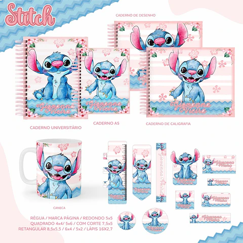 Arquivo Digital Volta às Aulas Stitch