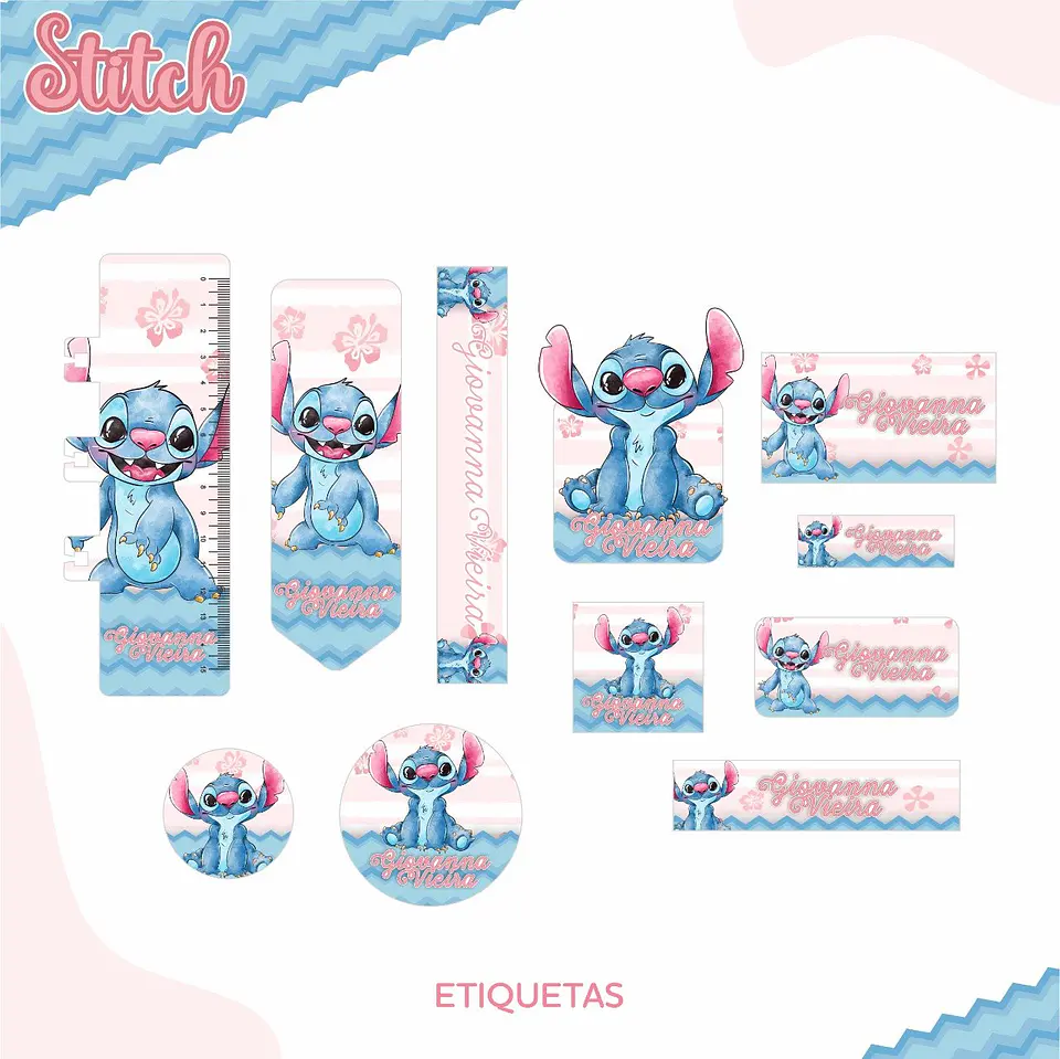 Arquivo Digital Volta às Aulas Stitch 2