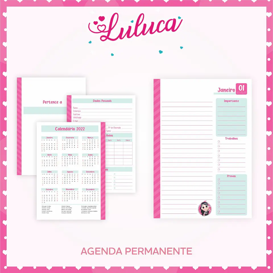 Arquivo Digital Volta às Aulas Luluca 8