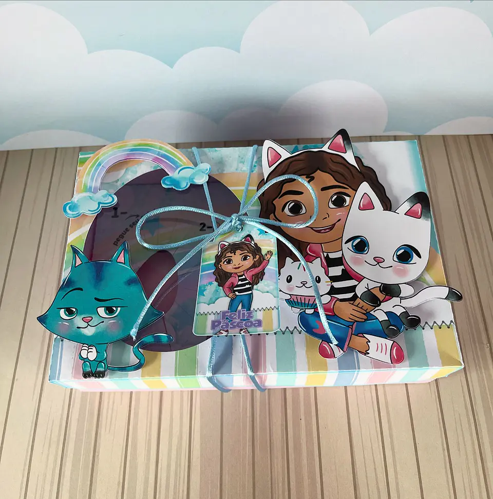 Arquivo de Corte Páscoa Mini Confeiteiro Casa Mágica da Gabby 5