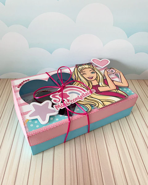 Arquivo de Corte Páscoa Mini Confeiteiro Barbie