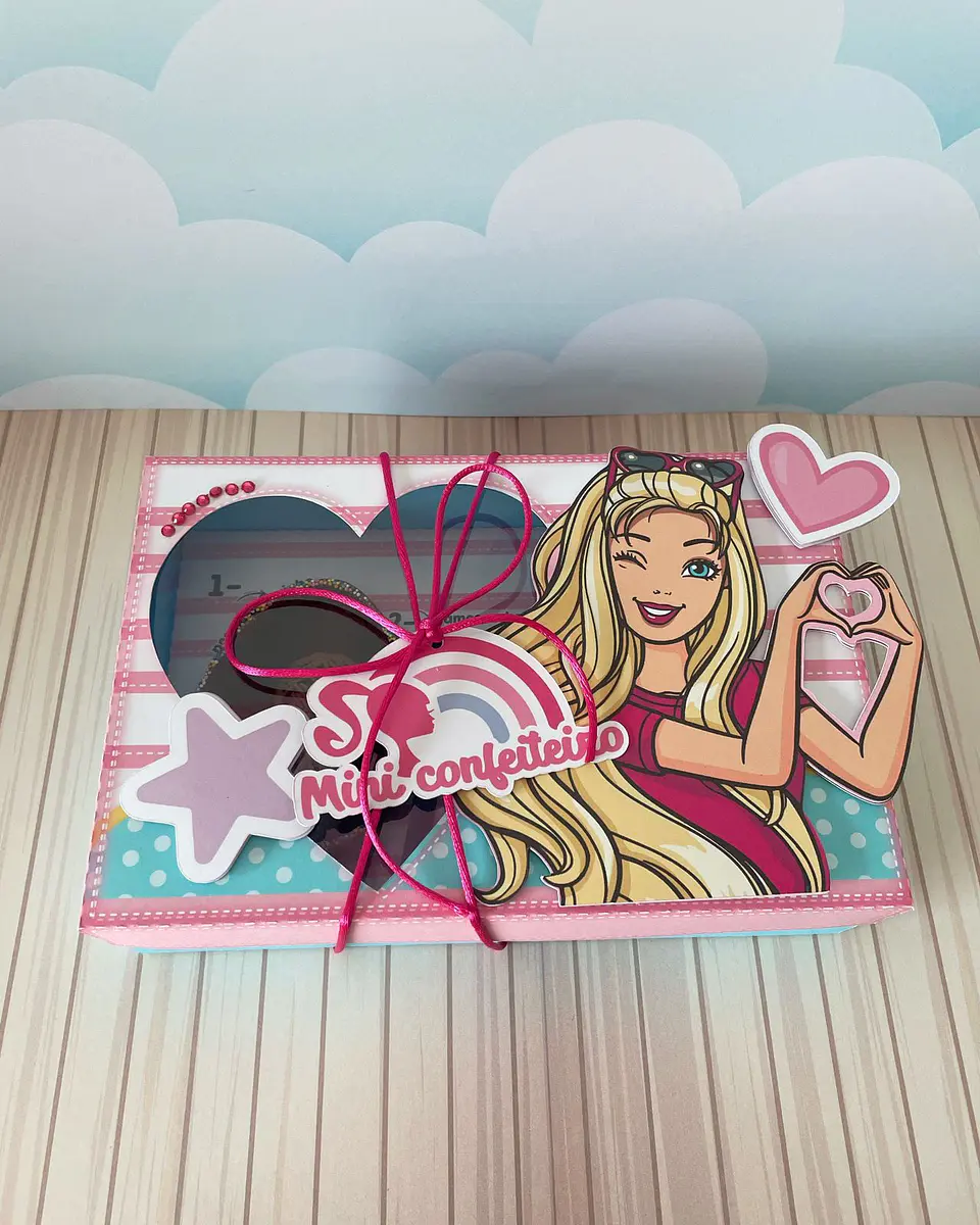 Arquivo de Corte Páscoa Mini Confeiteiro Barbie 3