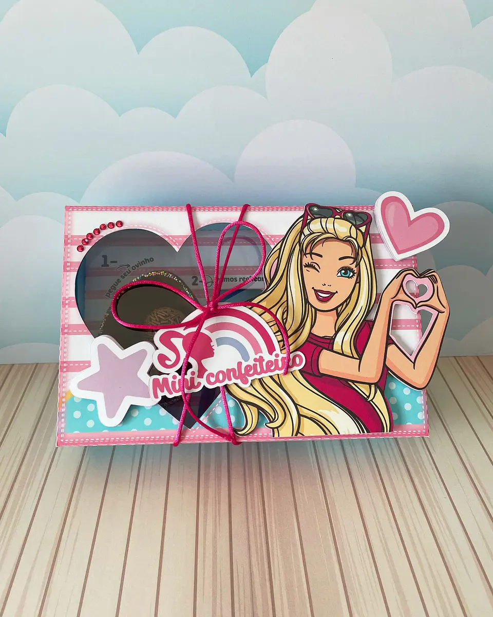 Arquivo de Corte Páscoa Mini Confeiteiro Barbie 5