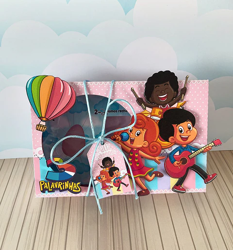 Arquivo de Corte Páscoa Mini Confeiteiro 3 Palavrinhas