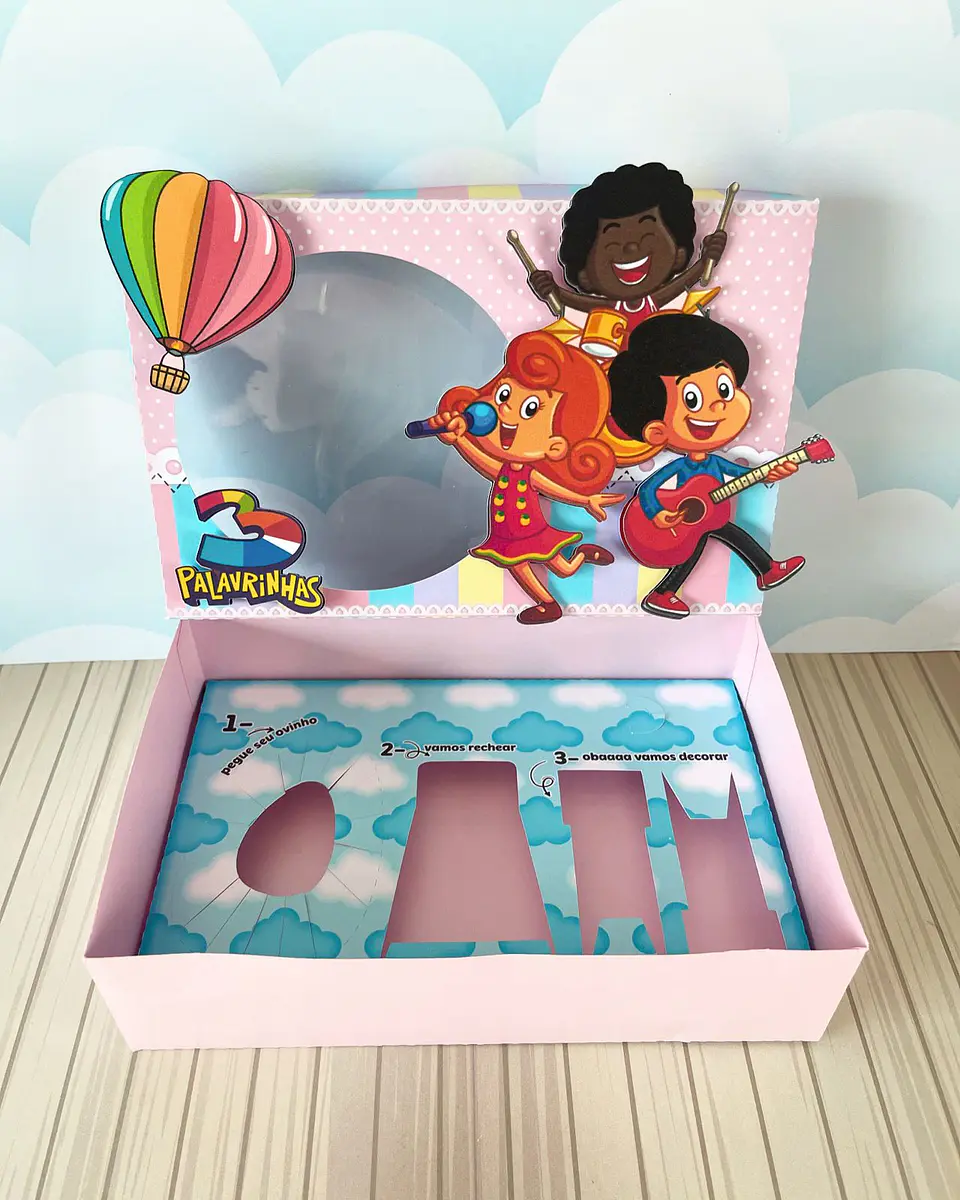 Arquivo de Corte Páscoa Mini Confeiteiro 3 Palavrinhas 3