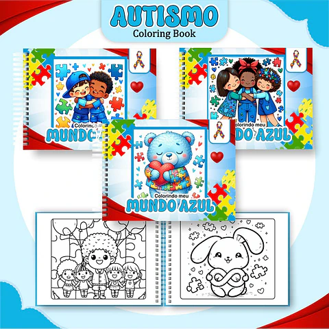 Livro de Colorir AUTISMO