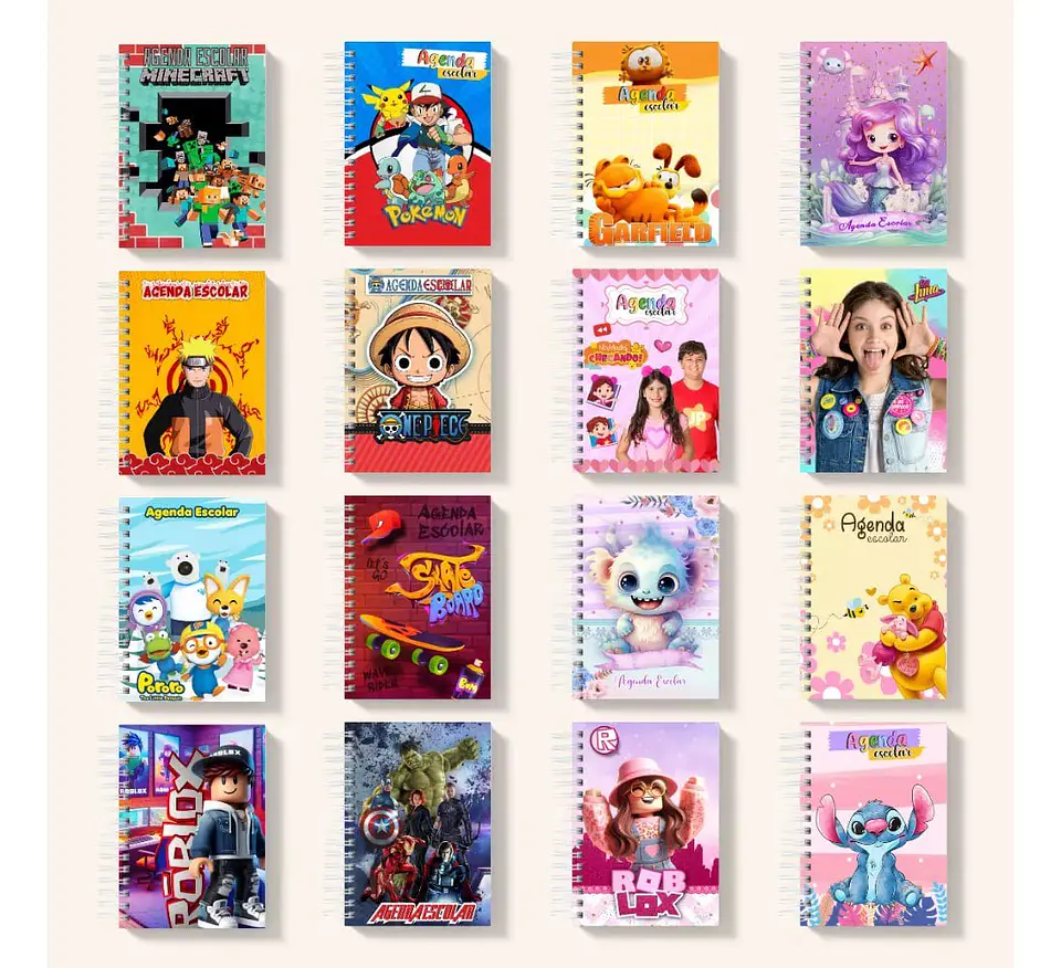 Arquivo Digital - Combo Agendas Escolares 2025 5