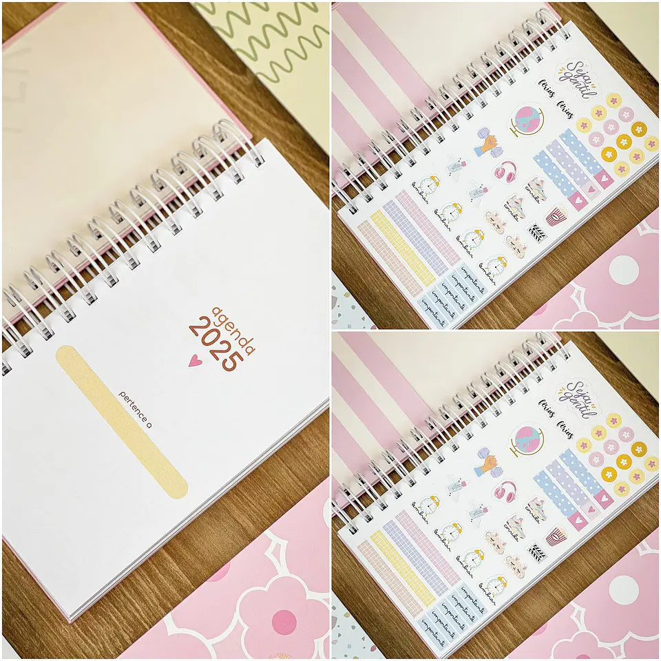 Agendas 2025 - Slim - Datada 1dpp/2dpp 3
