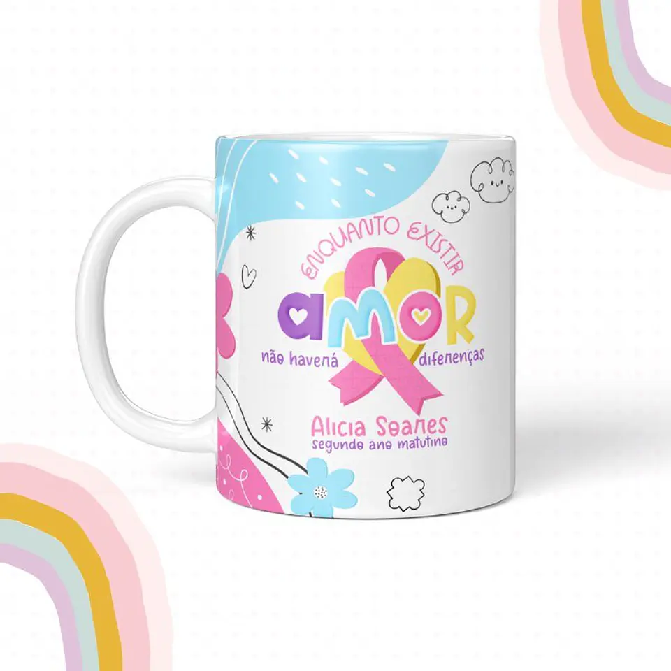 Arquivo Digital Pack Escolar Autismo Menina 5