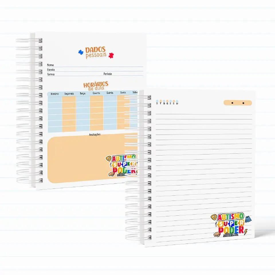 Arquivo Digital Pack Escolar Autismo Menino 8