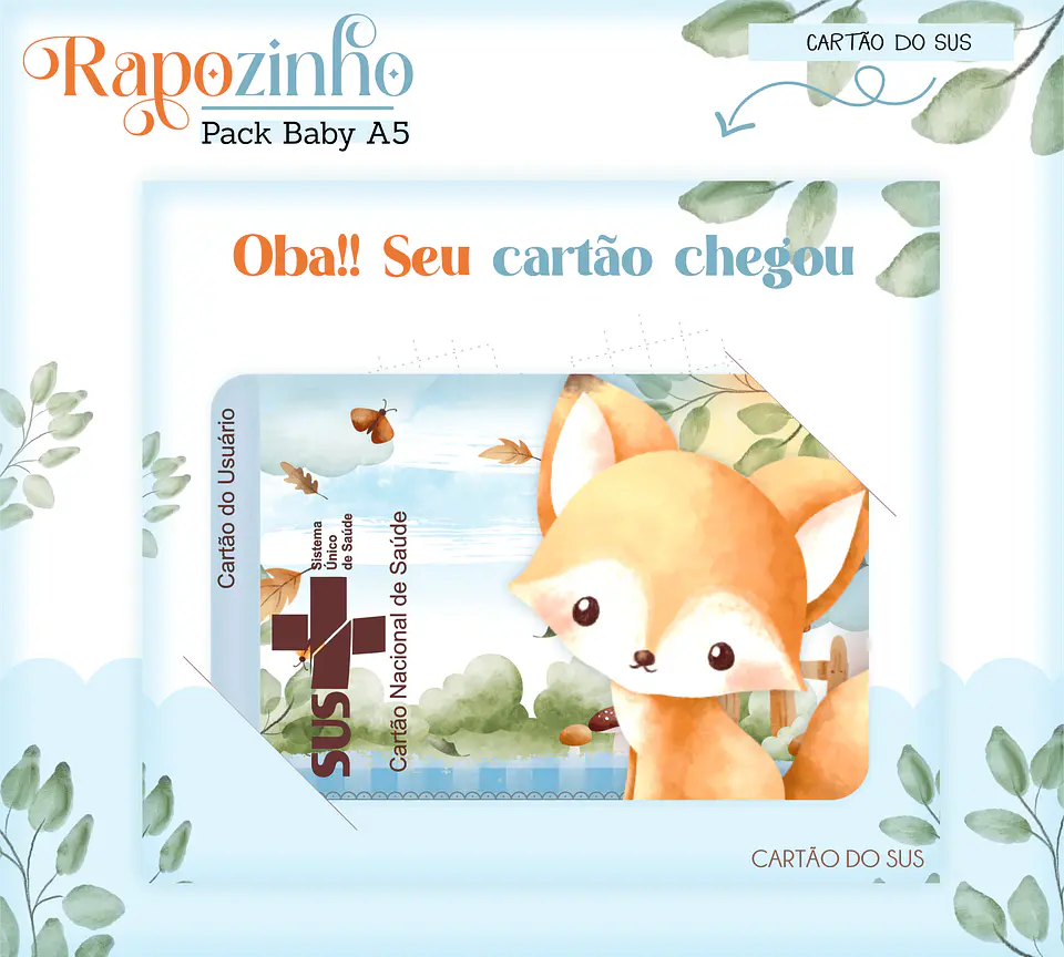 Arquivo Digital Pack Baby Raposinho Menino 4