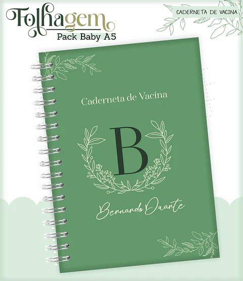 Arquivo Digital Pack Baby Folhagem