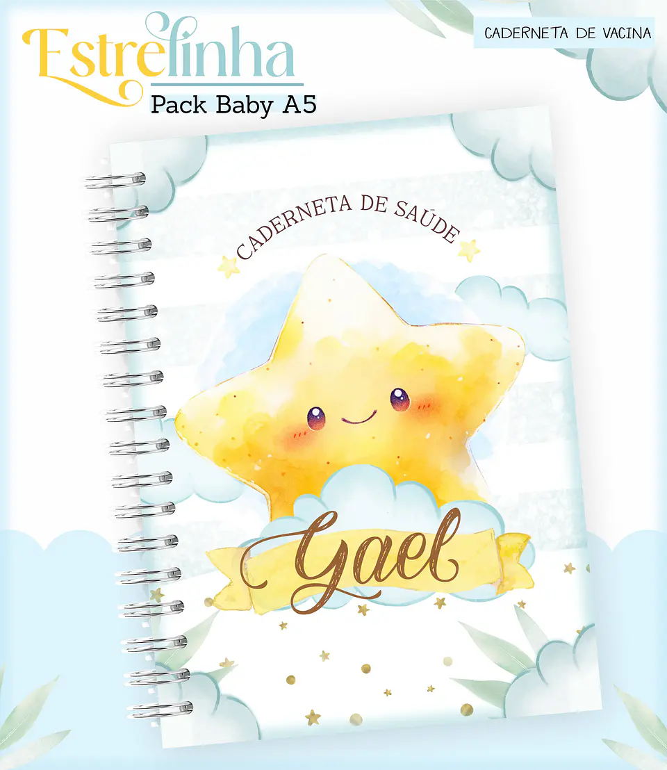 Arquivo Digital Pack Baby Estrelinha Menino 2