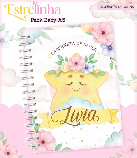 Arquivo Digital Pack Baby Estrelinha Menina