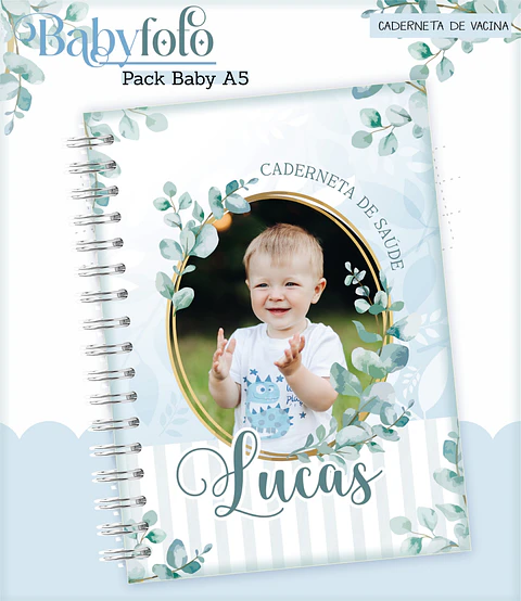 Arquivo Digital Pack Baby Foto Menino