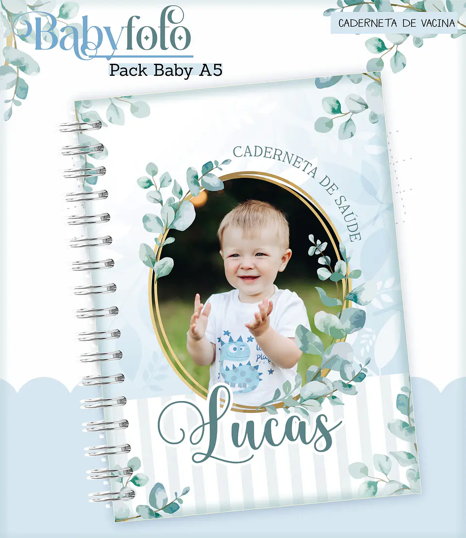 Arquivo Digital Pack Baby Foto Menino 2
