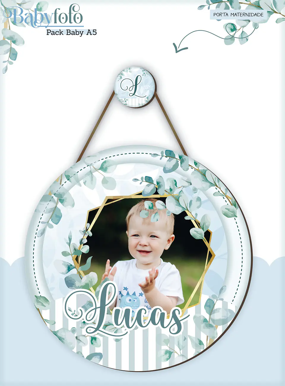 Arquivo Digital Pack Baby Foto Menino 6