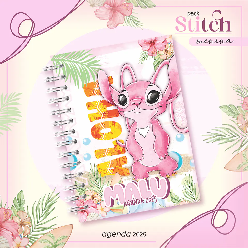 Arquivo Digital Pack Baby Stitch Menino 1