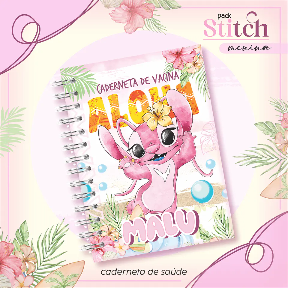 Arquivo Digital Pack Baby Stitch Menino 2