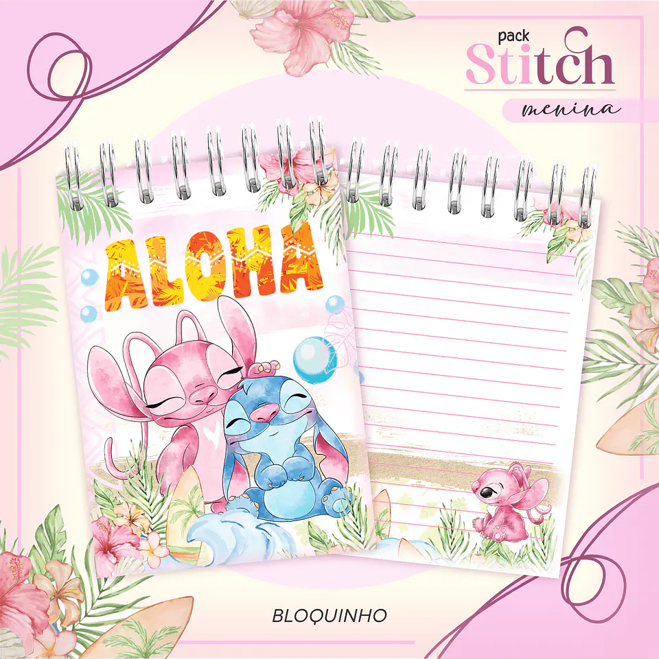 Arquivo Digital Pack Baby Stitch Menino 3