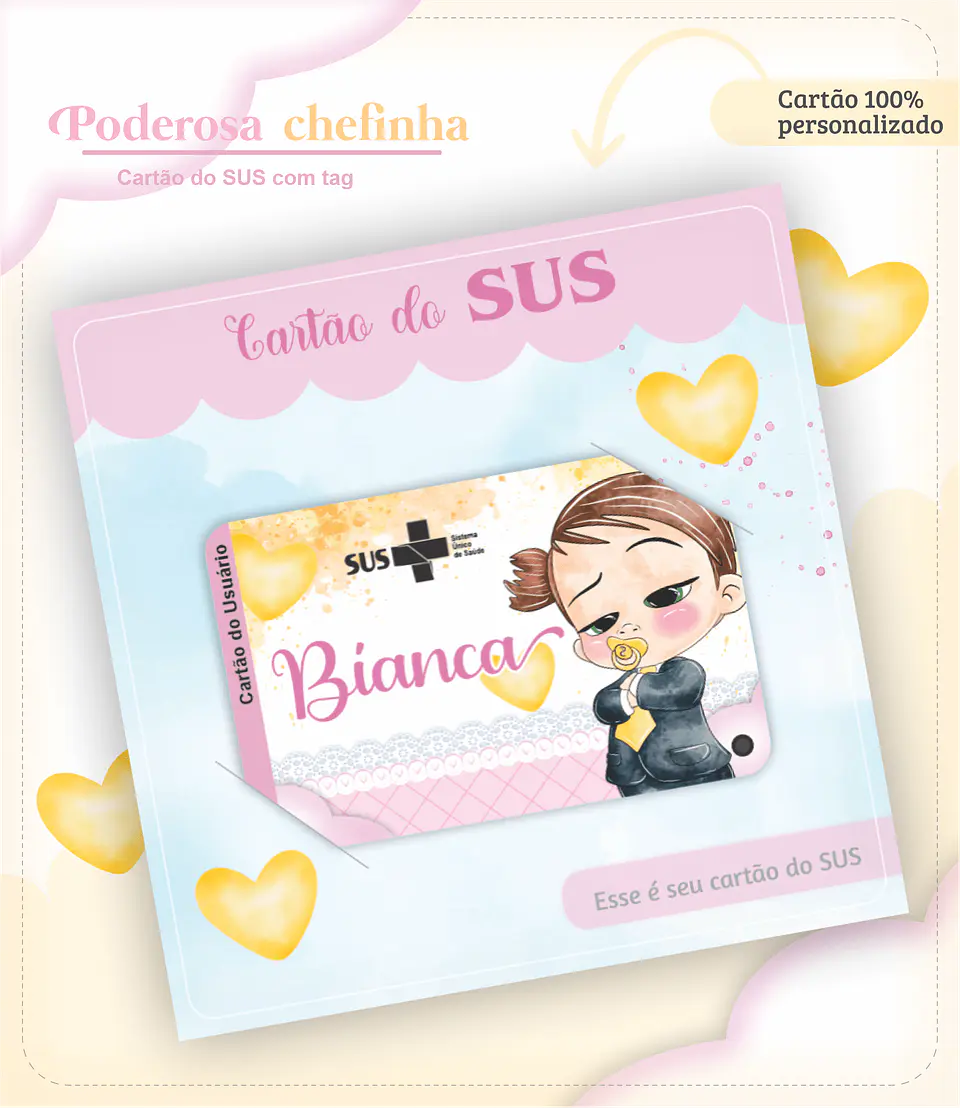 Arquivo Digital Caderneta e Cartão do Sus Poderosa Chefinha 3
