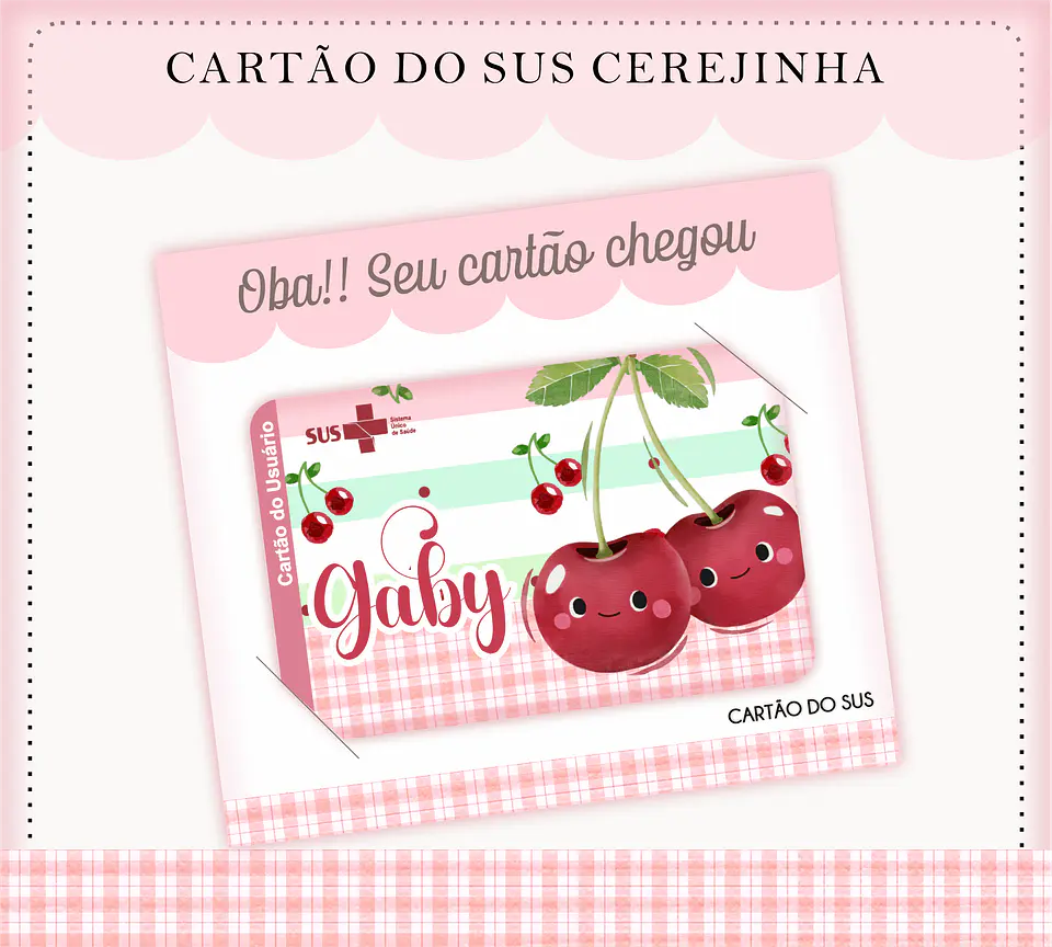 Arquivo Digital Caderneta e Cartão do Sus Cerejinha 3