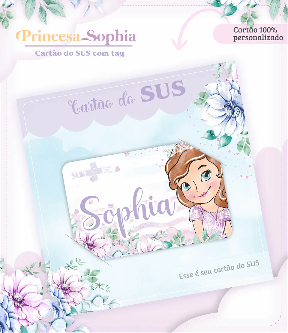 Arquivo Digital Caderneta e Cartão do Sus Princesa Sophia 3