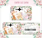 Arquivo Digital Caderneta, Livro do Bebe, Álbum e Cartão do Sus Baby Safari Menina - Thumbnail 6