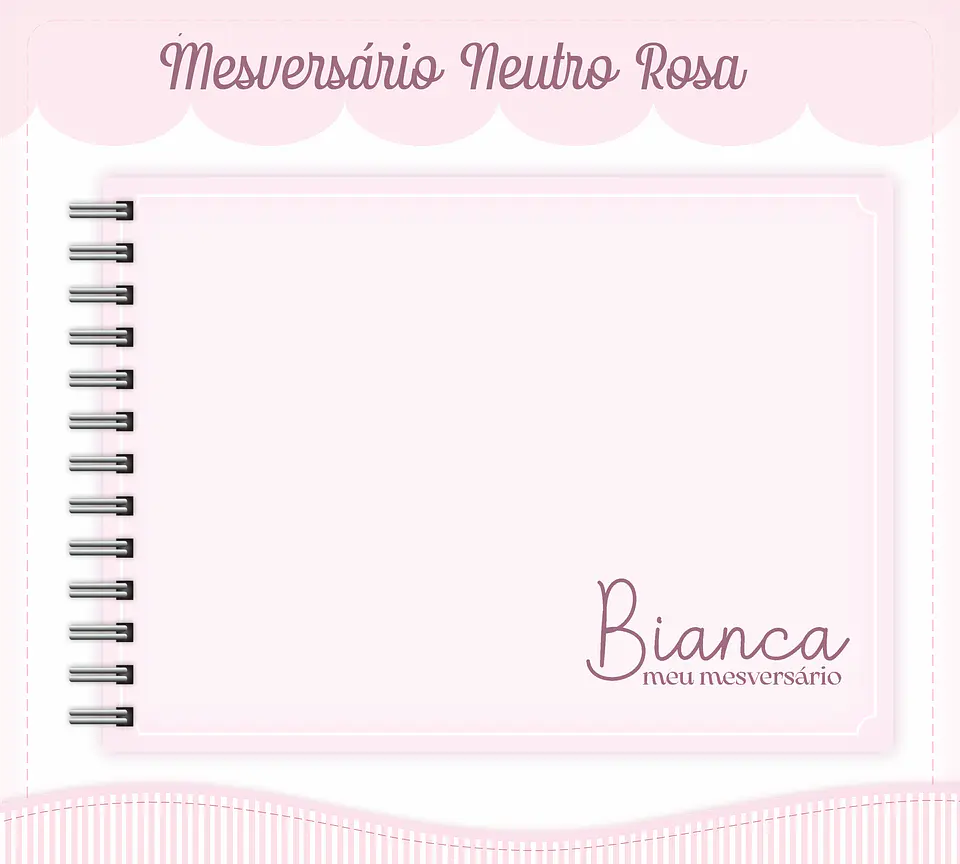 Arquivo Digital Caderneta, Livro do Bebe, Álbum e Cartão do Sus Neutro Rosa 3