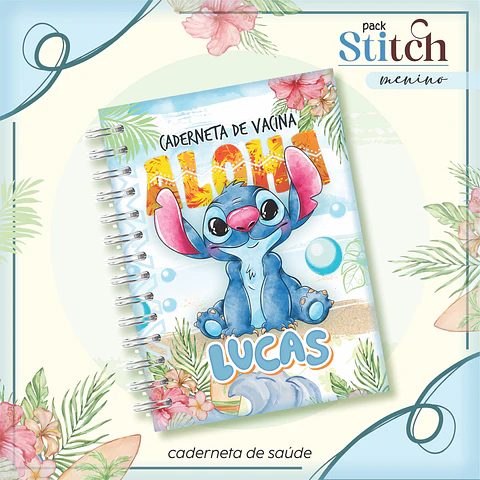 Arquivo Digital Pack Baby Stitch Menino