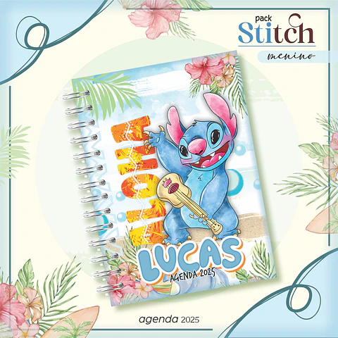 Arquivo Digital Pack Baby Stitch Menino