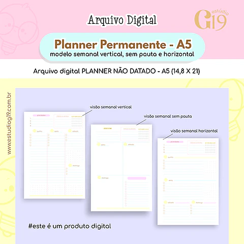 MIOLO Planner A5 Permanente
