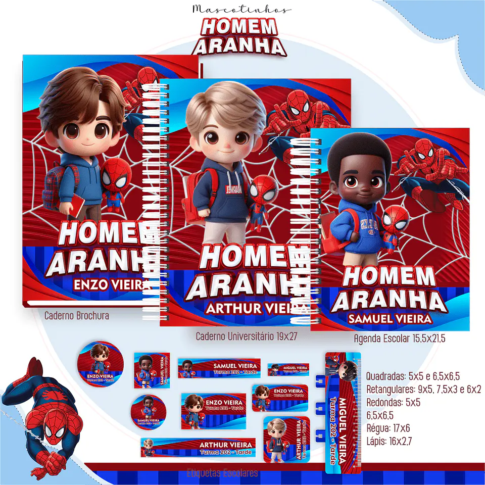 Homem Aranha - Mascotes 2025 1