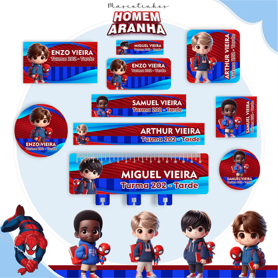 Homem Aranha - Mascotes 2025 2